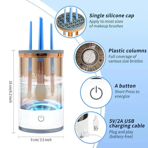 𝙓 𝙂𝙪𝙡𝙛 𝙈𝙖𝙧𝙩™ Makeup Brush Cleaner – منظف فرش المكياج