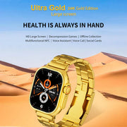 𝙓 𝙂𝙪𝙡𝙛 𝙈𝙖𝙧𝙩™ Gold Ultra Watch – ساعة جولد ألترا