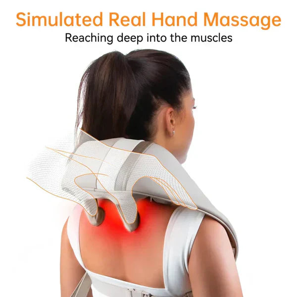 𝙓 𝙂𝙪𝙡𝙛 𝙈𝙖𝙧𝙩™ Kneading Massager (Shoulder and Neck) – مدلك عجن للكتف والرقبة